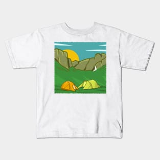 Yosemite Valley Kids T-Shirt